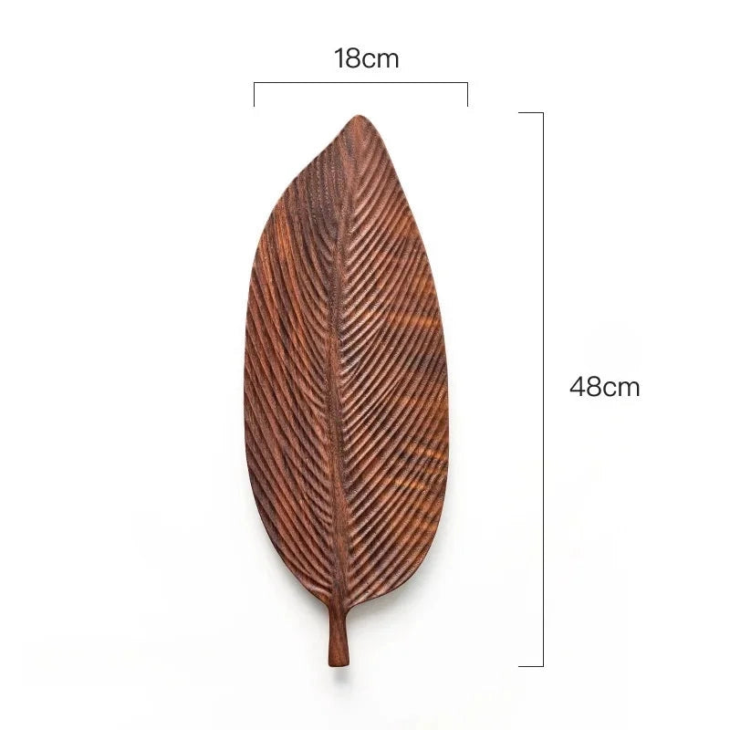 Wood Leaf Tray