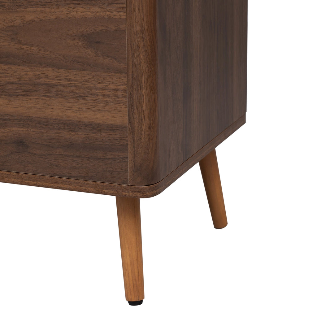 Living Room Storage Tv Stand with 2 Drawers