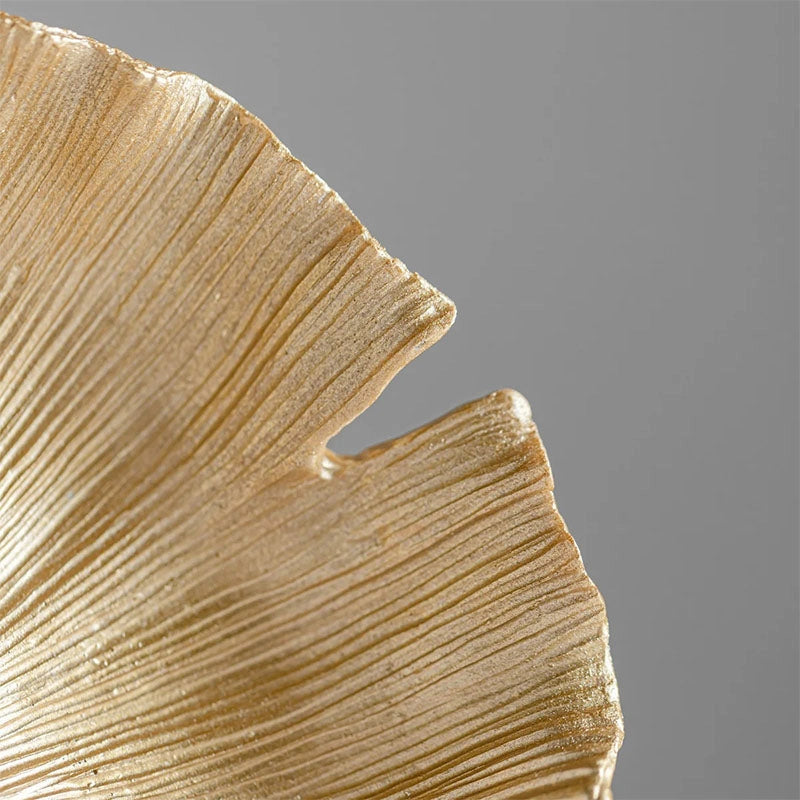 Gold Ginkgo Storage & Decor Leaf