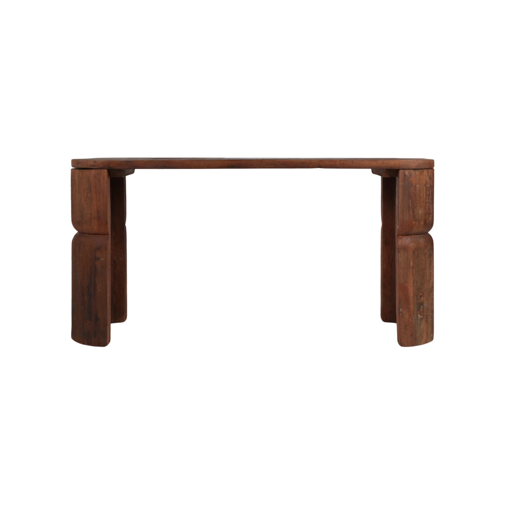 Reclaimed Wood Handcrafted Console Table