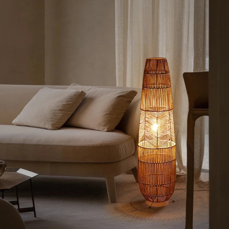 Herringbone Lamp