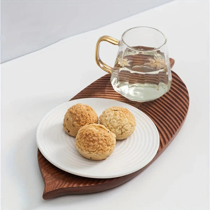 Wood Leaf Tray