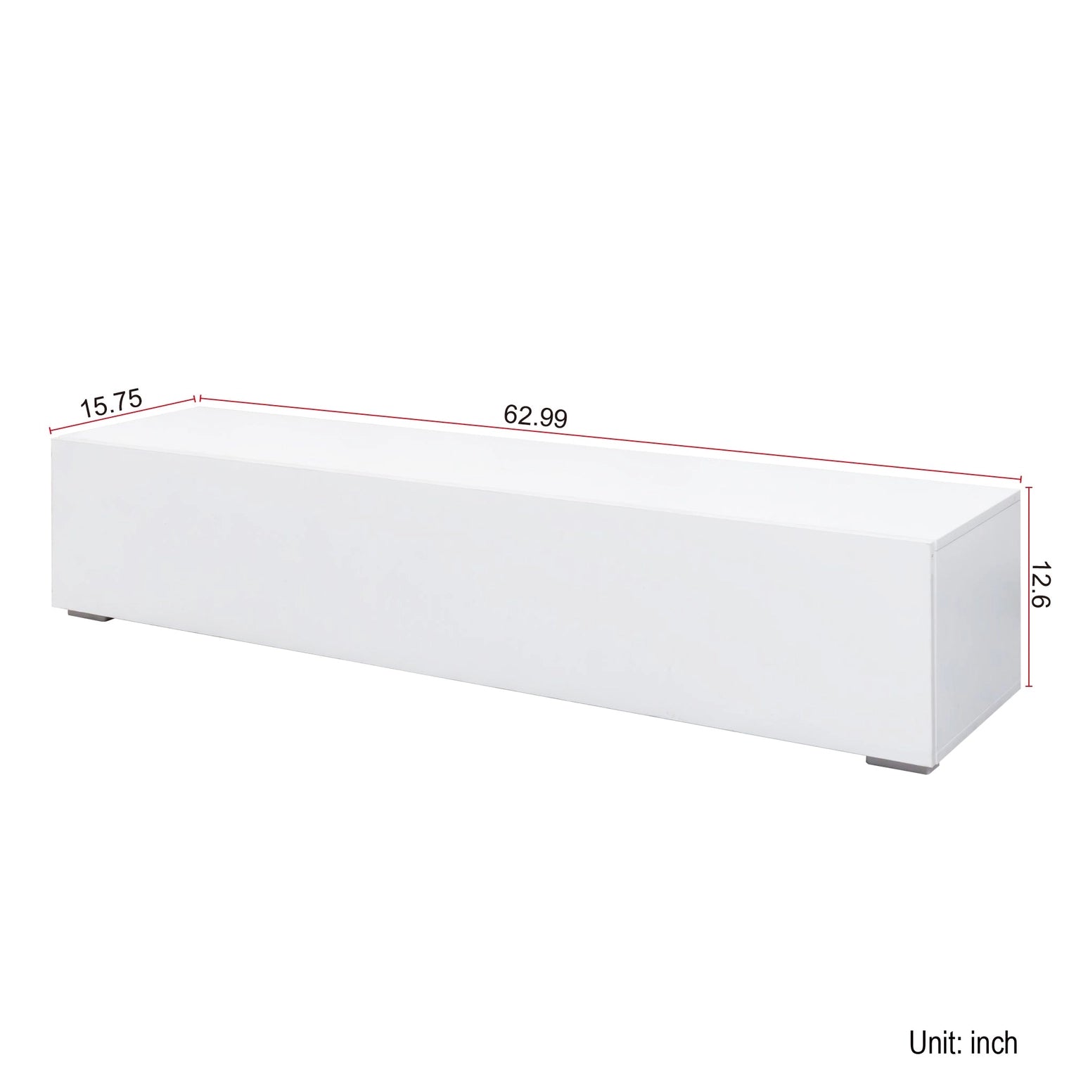 Modern Entertainment Center with Storage Media Console