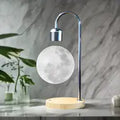 Levitating Wireless Charging Moon Lamp