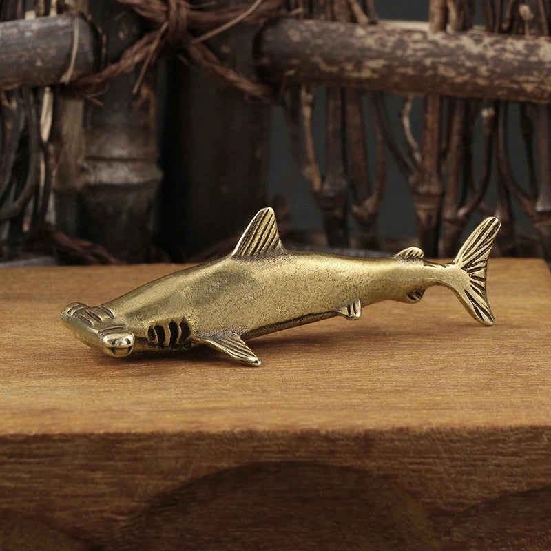 Brass Hammerhead Shark