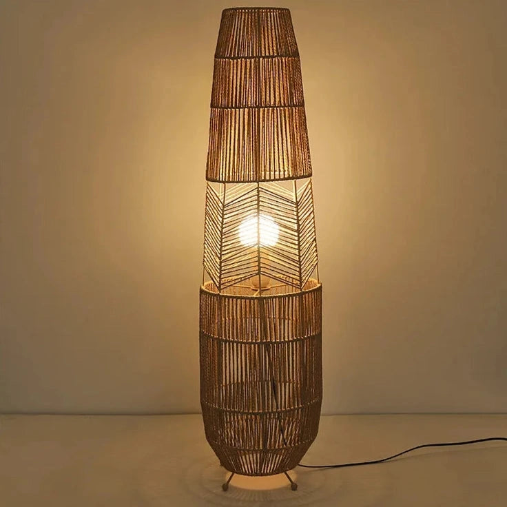 Herringbone Lamp