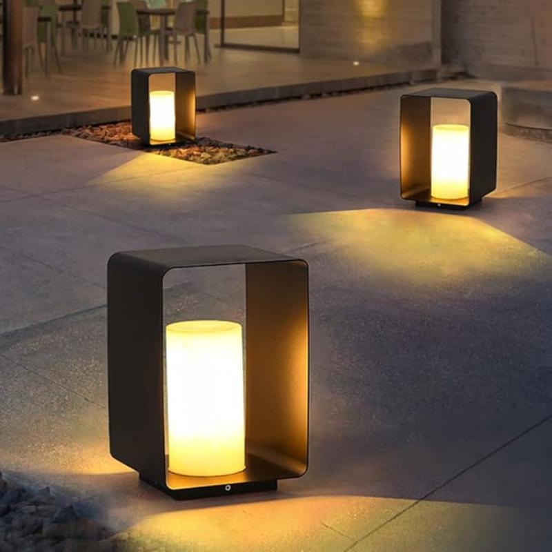 Black Twilight Solar Outdoor Lantern | Led Lantern | Décor