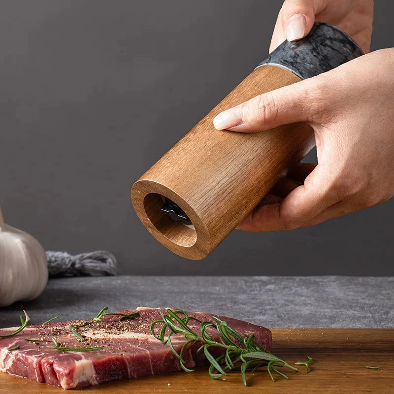 Marble & Acacia Wood Grinders