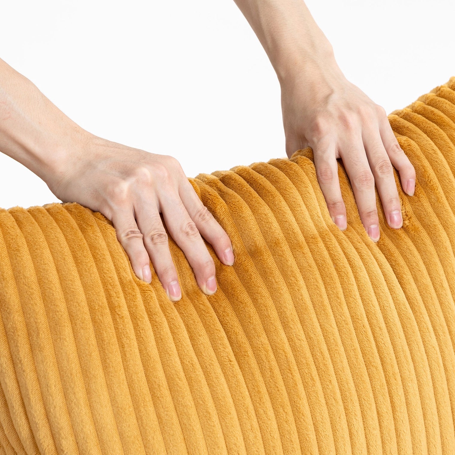 Modular Compression Sofa Set Plush Corduroy