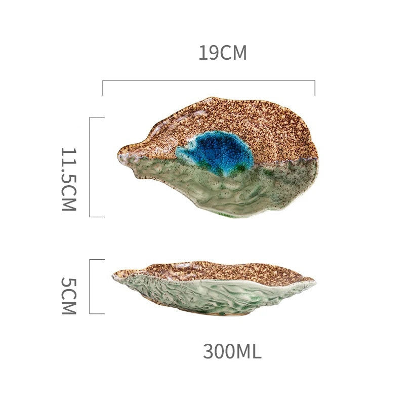 Coastal Pearl Glaze Dishes