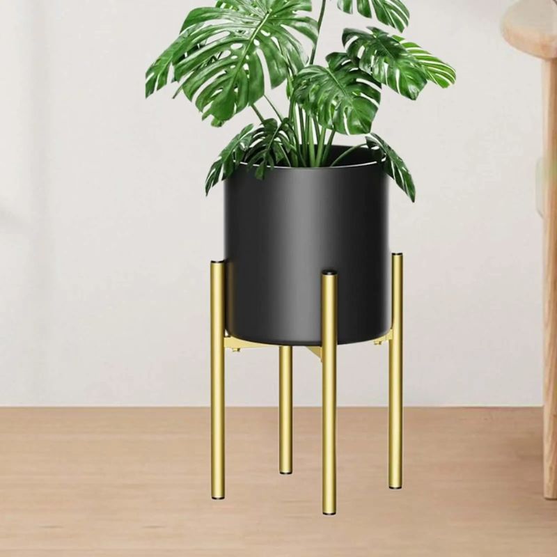 Gold Plant Stand