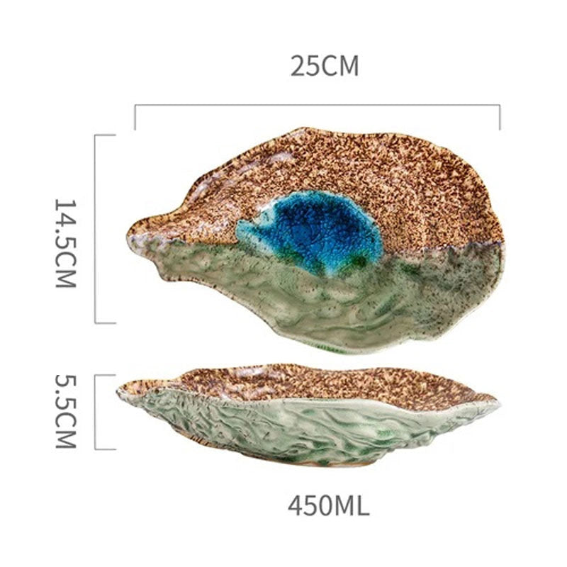 Coastal Pearl Glaze Dishes