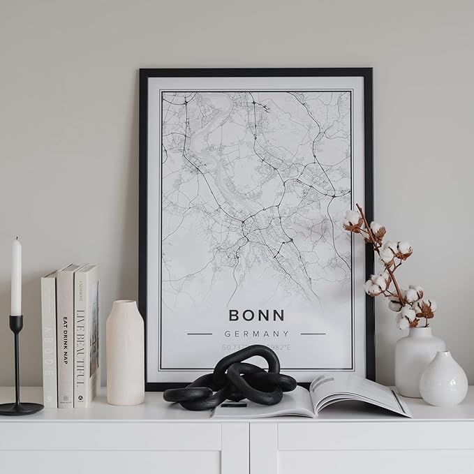 Black Wood Chain Link | Modern Home Accent | Artisanal Décor