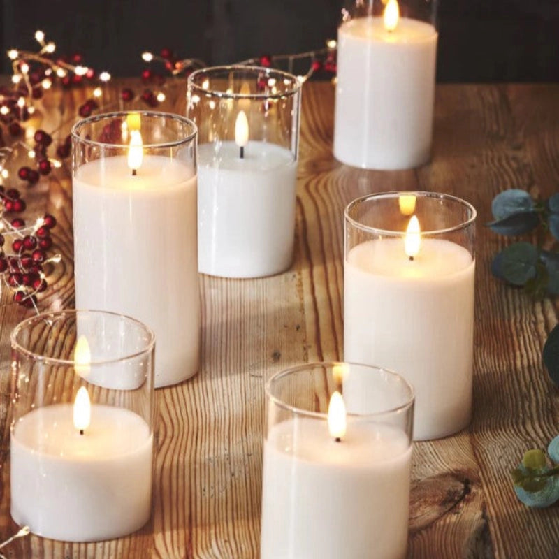 Flameless Candles (Set of 9)
