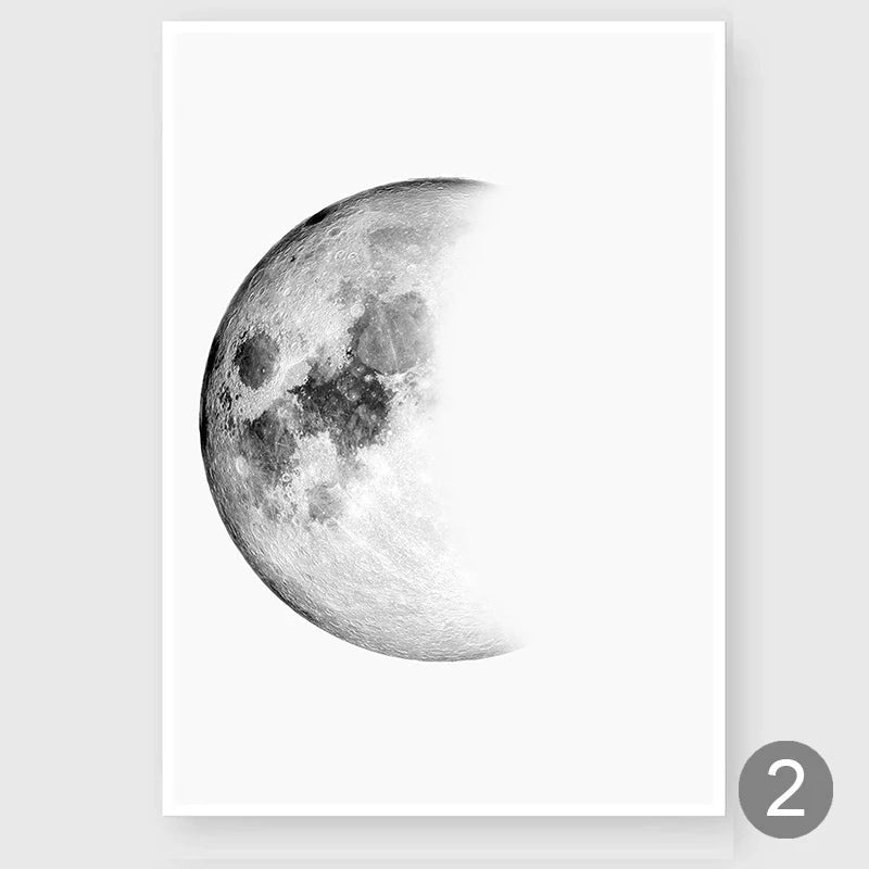 Moon Phase Canvas