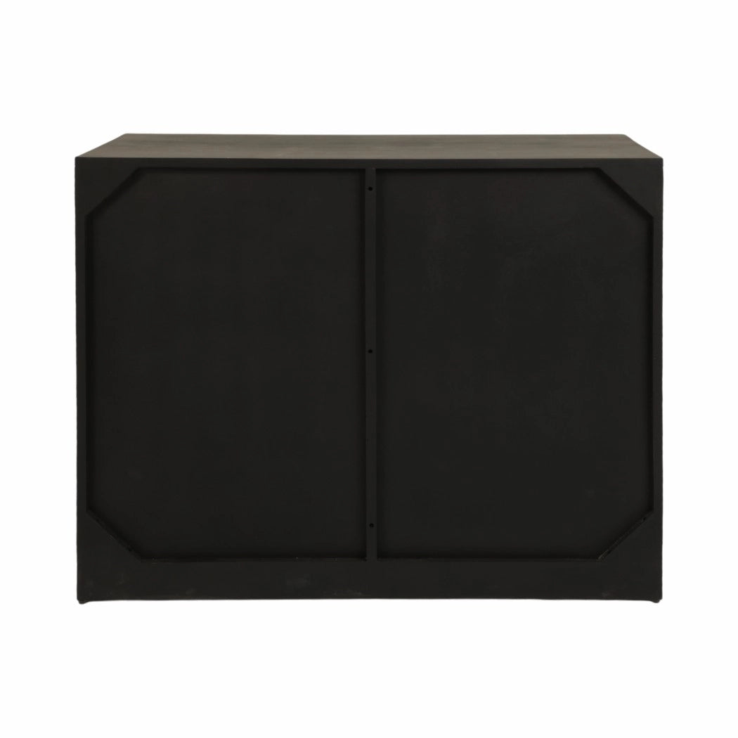 Mango Wood Modern Panel Doors Chest