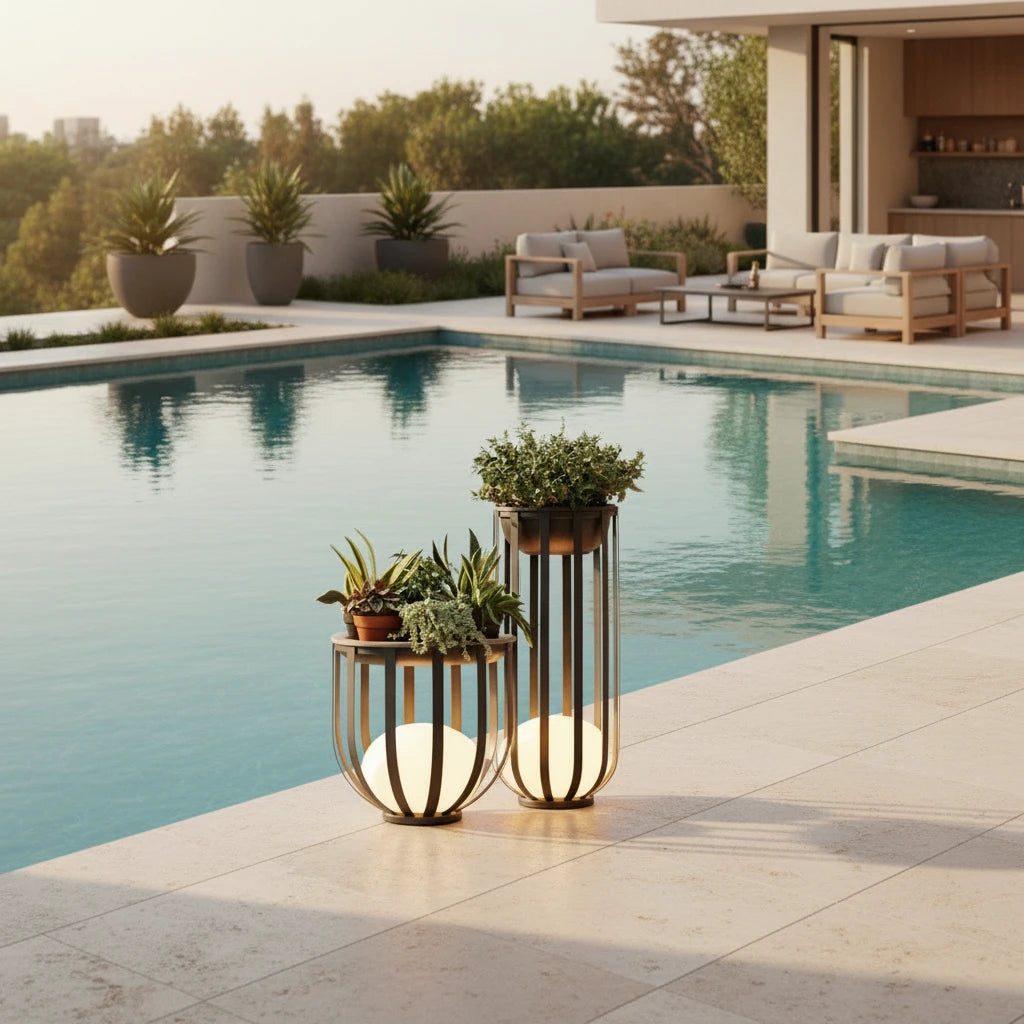 Solar Powered Tables