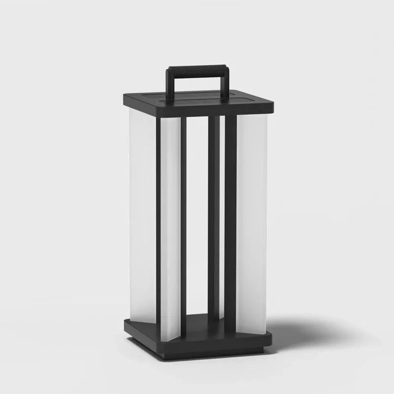 Luxury Black Villa Solar Lamps