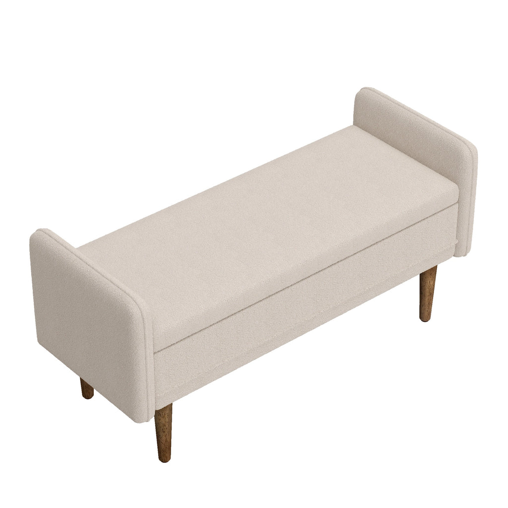 Teddy Velvet Storage Bench