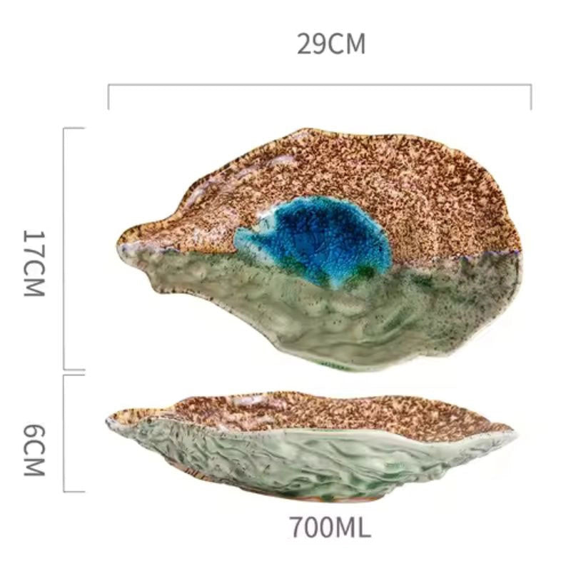 Coastal Pearl Glaze Dishes