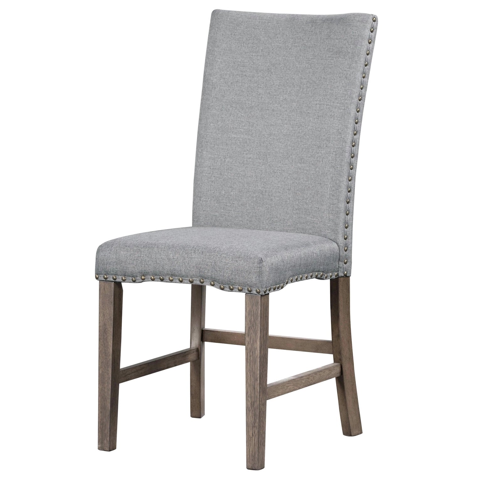 Mid-Century Extendable Solid Wood 7-Piece Dining Table Set