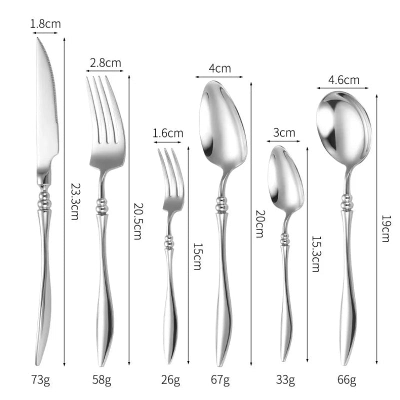 French Stainless Steel Cutlery