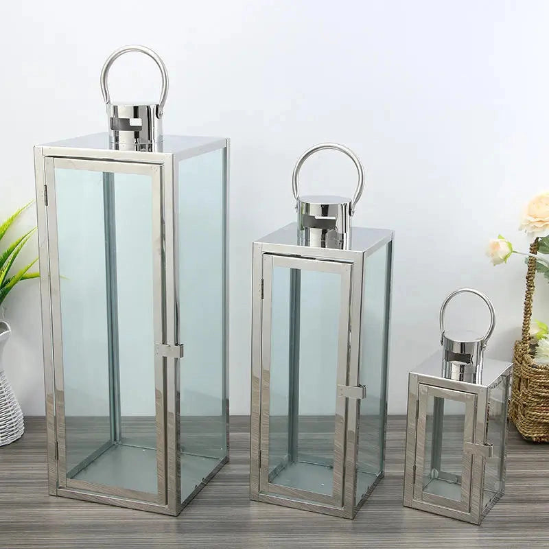 Stainless Steel Candle Lantern