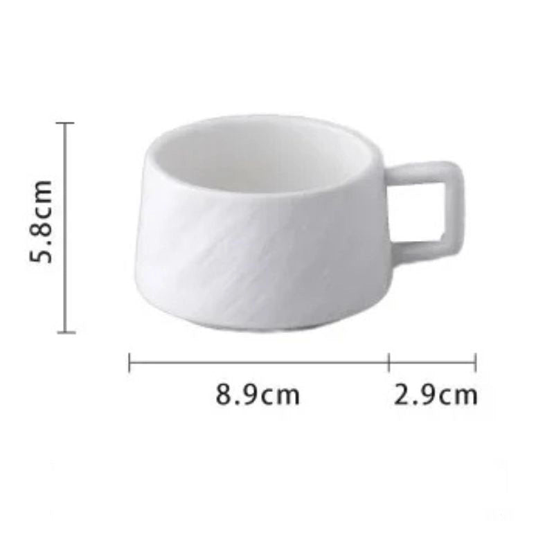 Rock Sand Coffee Cup 2-Piece Sets