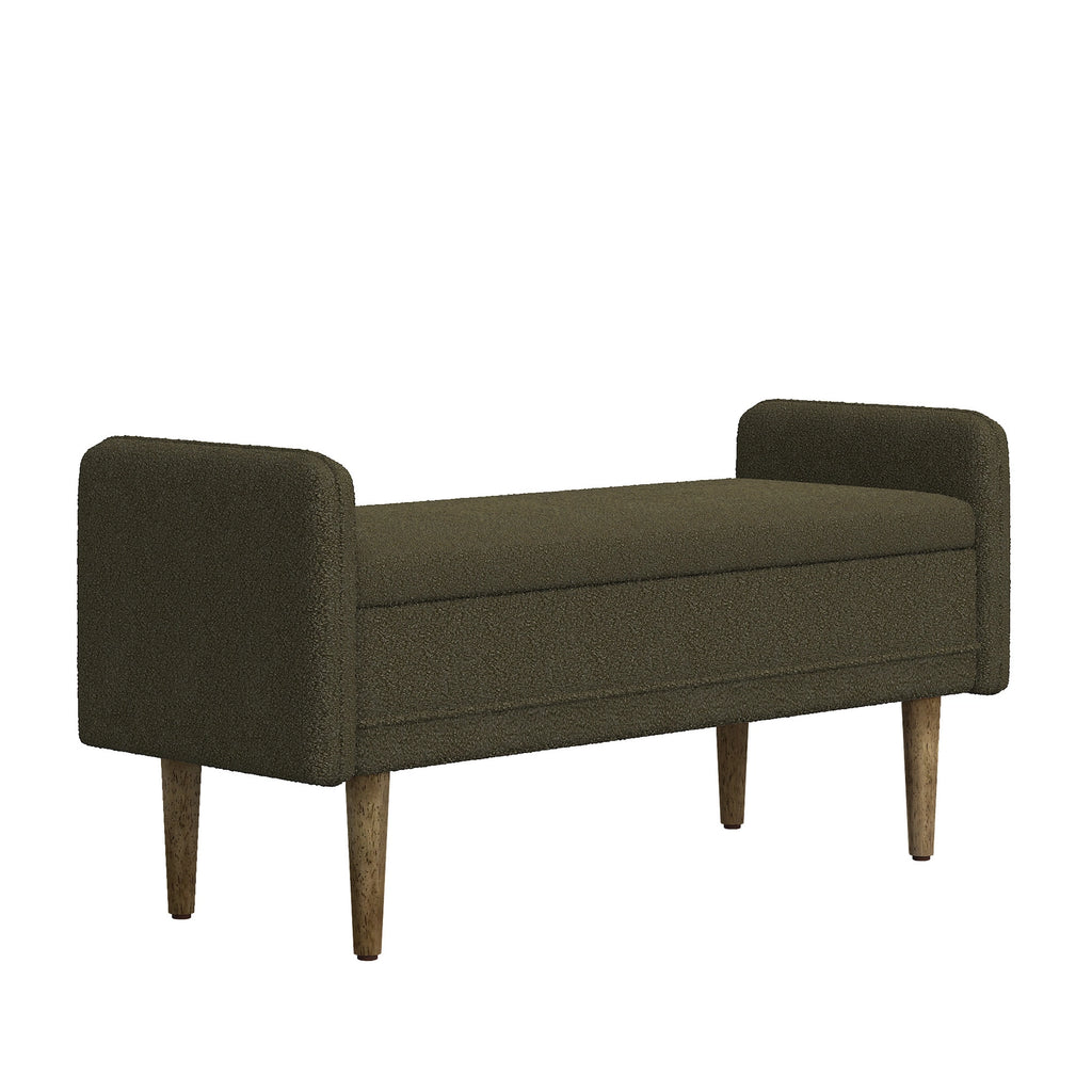 Teddy Velvet Storage Bench
