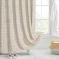 Bohemian Linen Shower Curtain