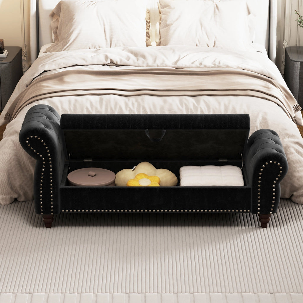 Tufted Chaise Lounge