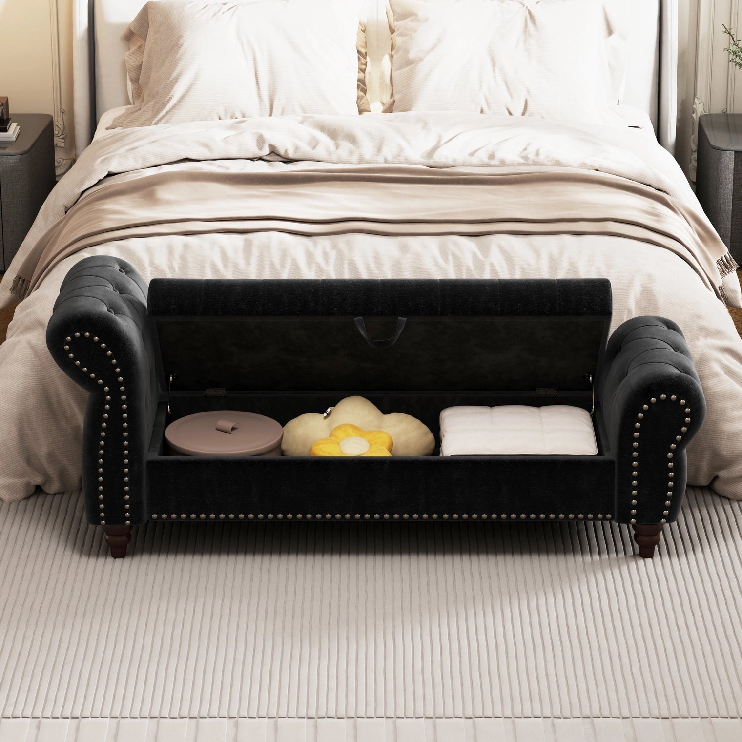 Tufted Chaise Lounge