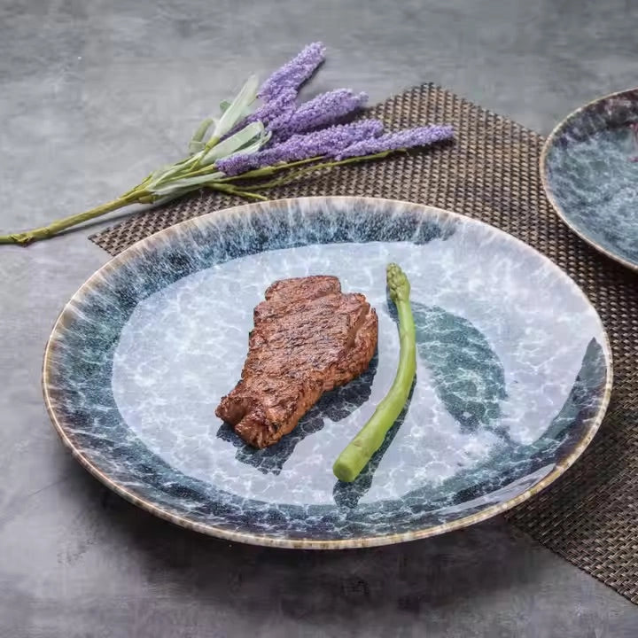 Water Ripple Plate 6-Piece Set