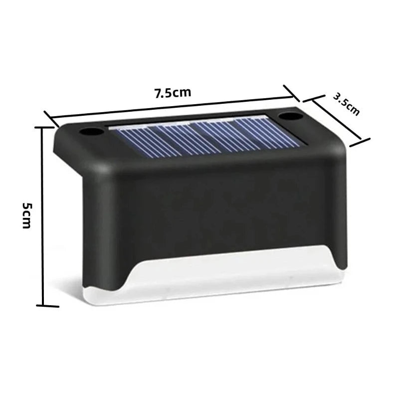 Solar Stair Lights 8-Piece Set