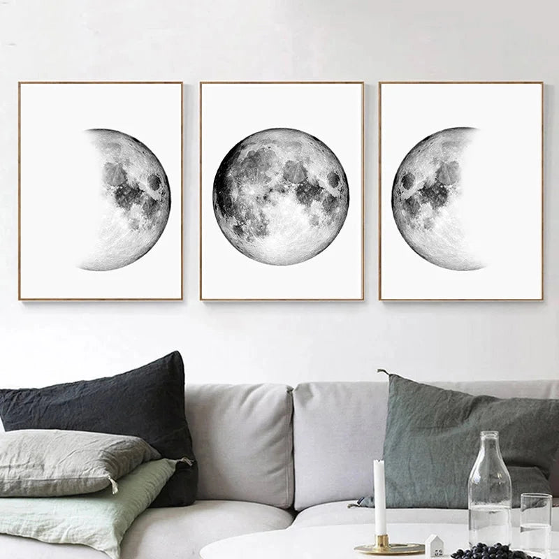 Moon Phase Canvas