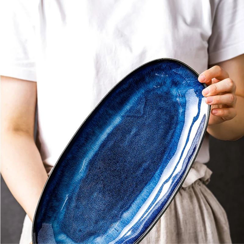 Blue Kiln Serving Dishes 2-Piece Sets
