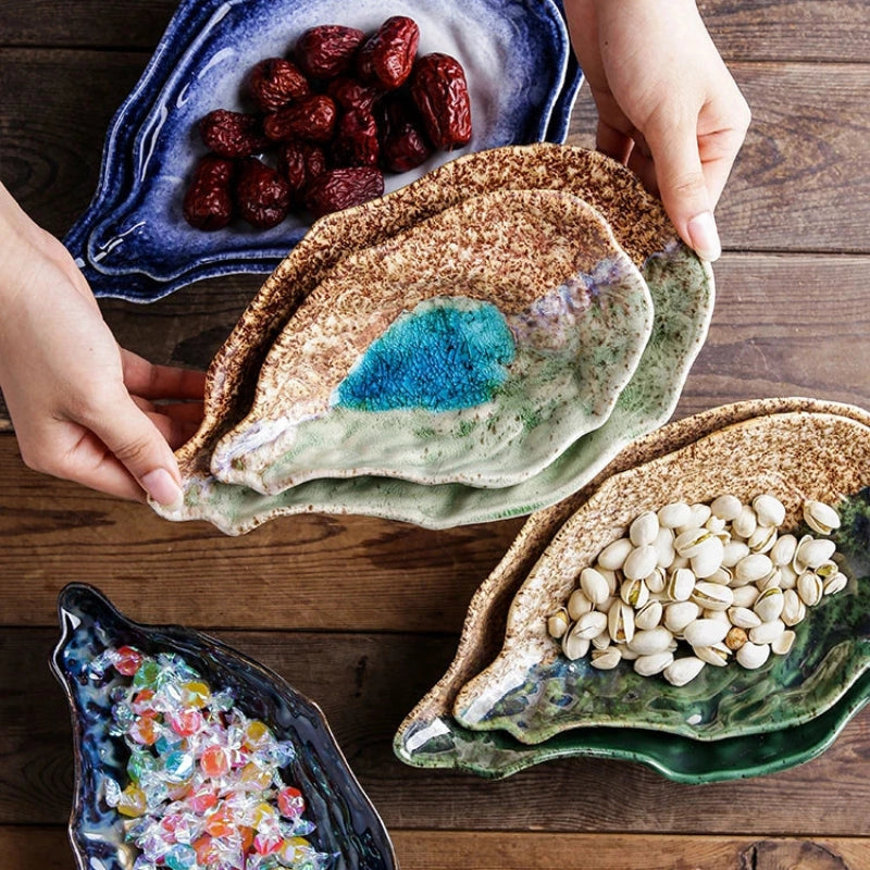 Coastal Pearl Glaze Dishes