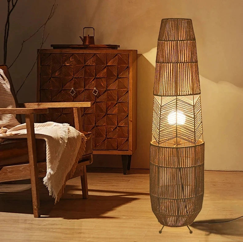 Herringbone Lamp