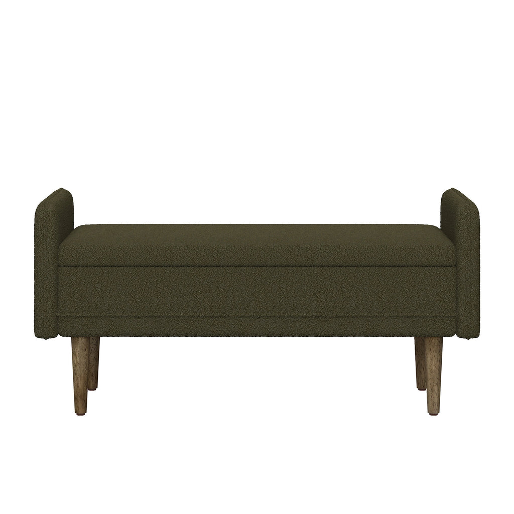 Teddy Velvet Storage Bench