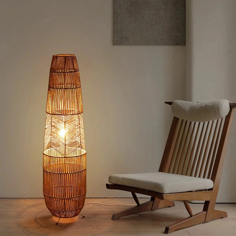Herringbone Lamp