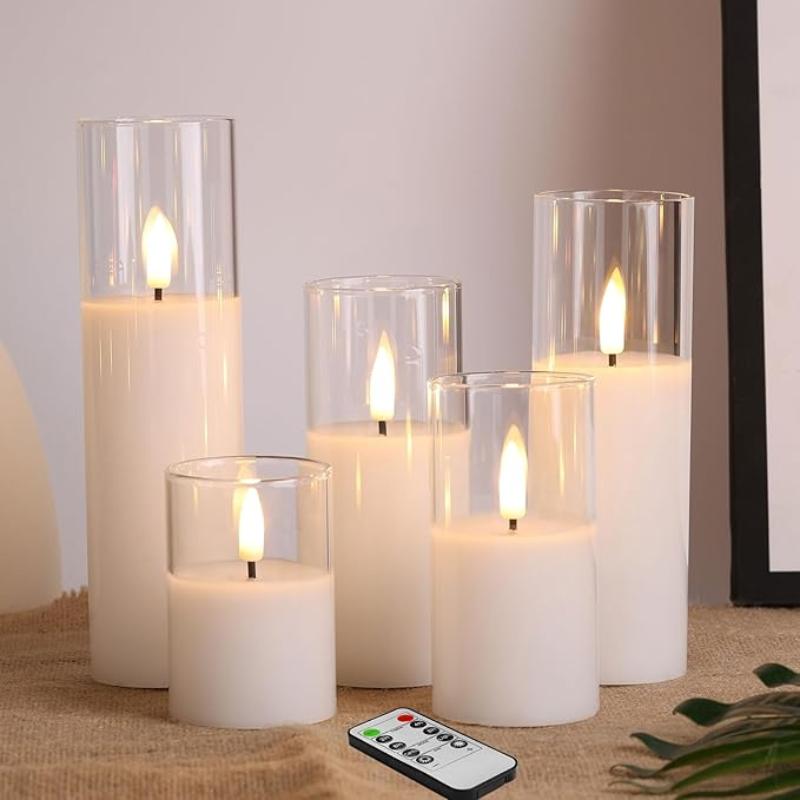 Flameless Candles (Set of 9)