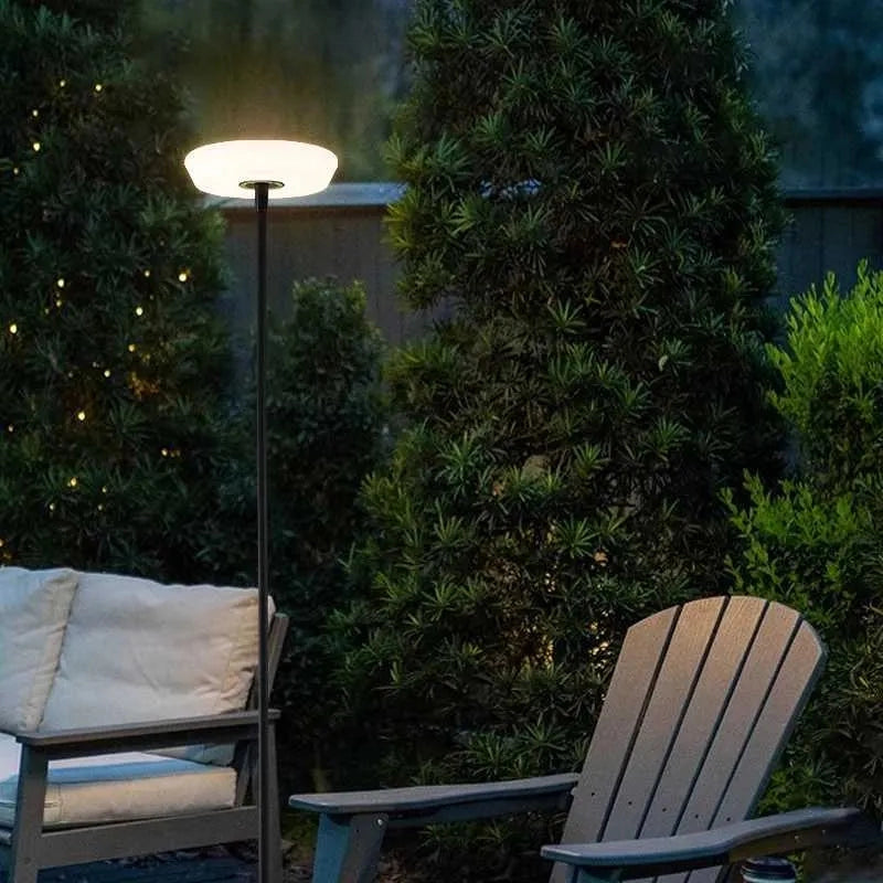 Tall Solar Floor Lamp