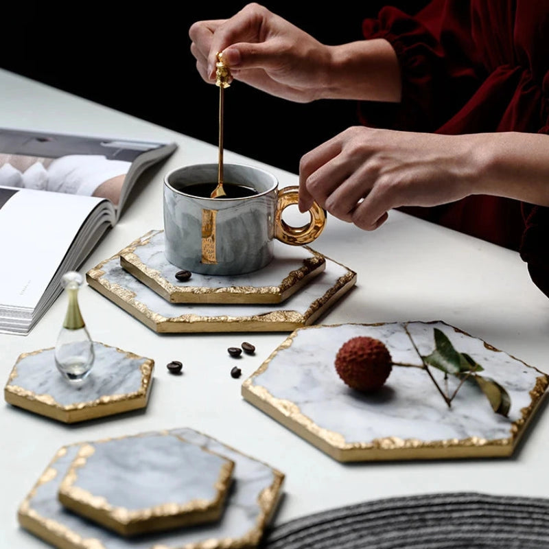 European Marble Coasters