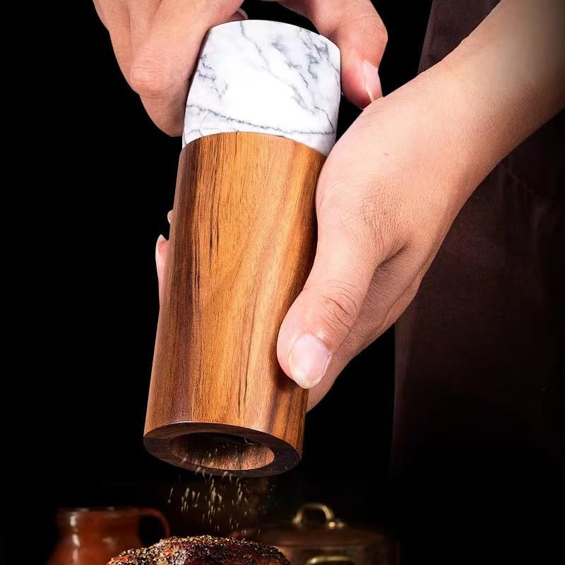 Marble & Acacia Wood Grinders