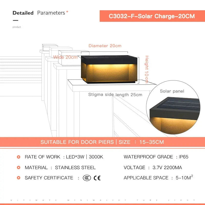 Vela Solar Lights 4-Piece Set