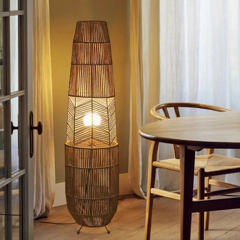 Herringbone Lamp