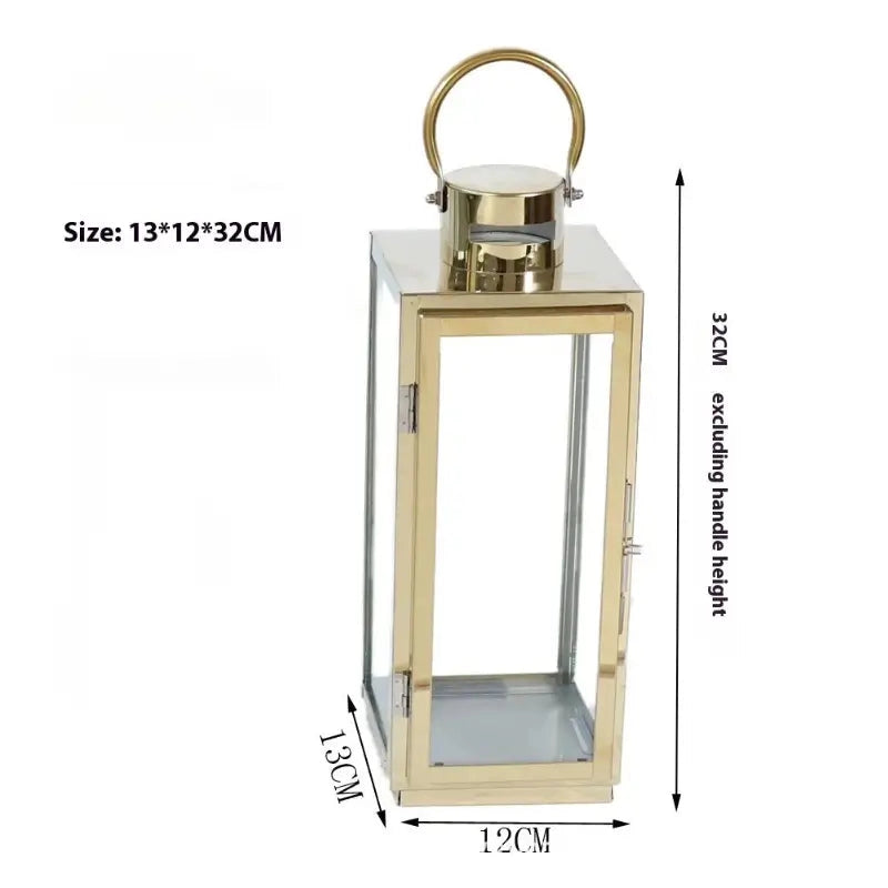 Stainless Steel Candle Lantern