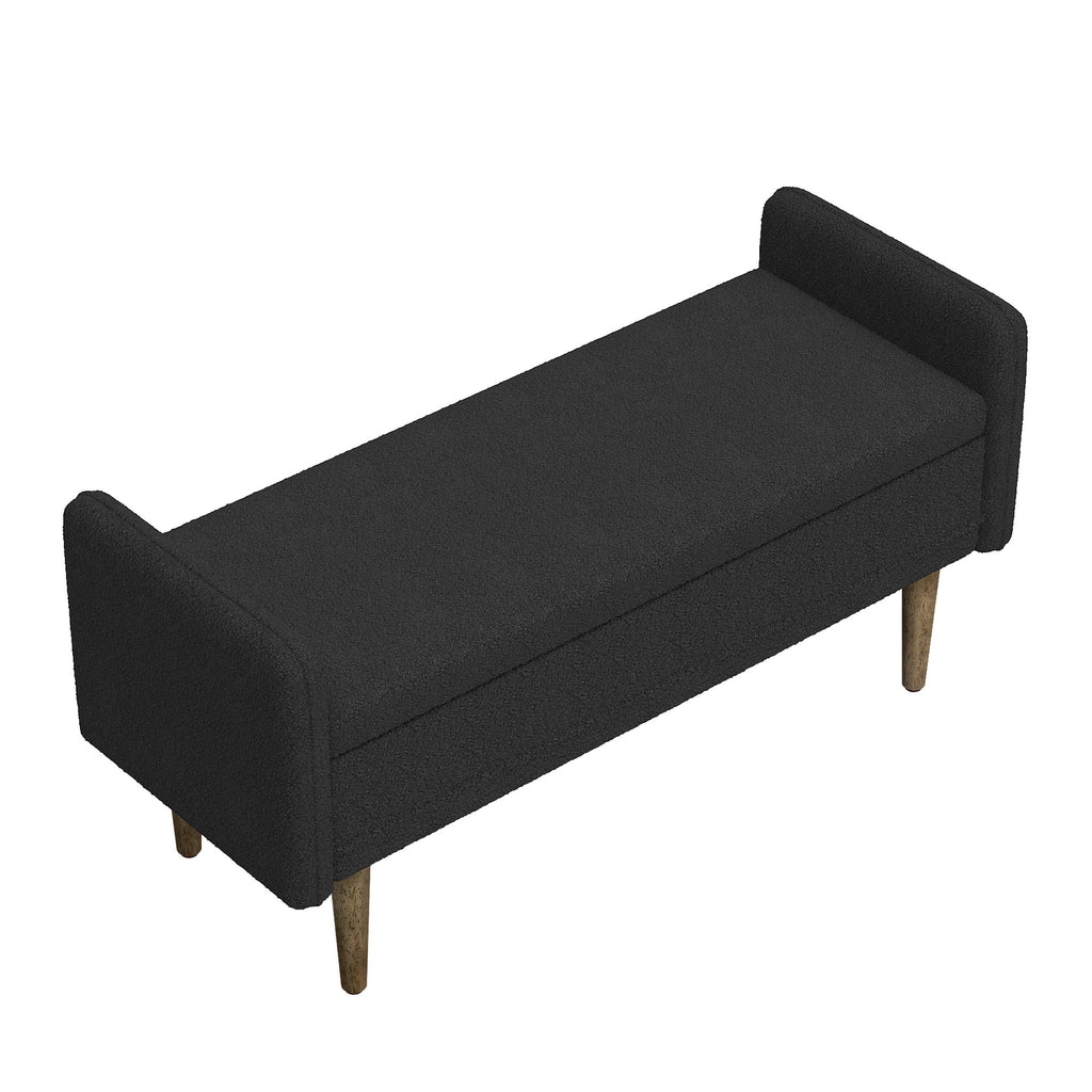 Teddy Velvet Storage Bench