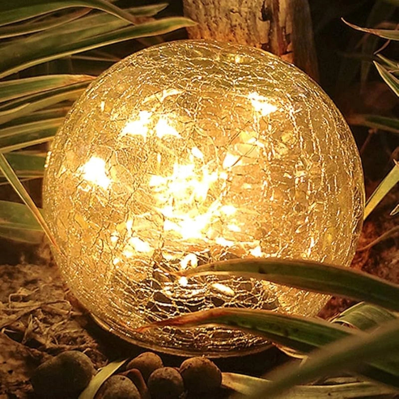 Solar Globe Lights 2-Piece Set