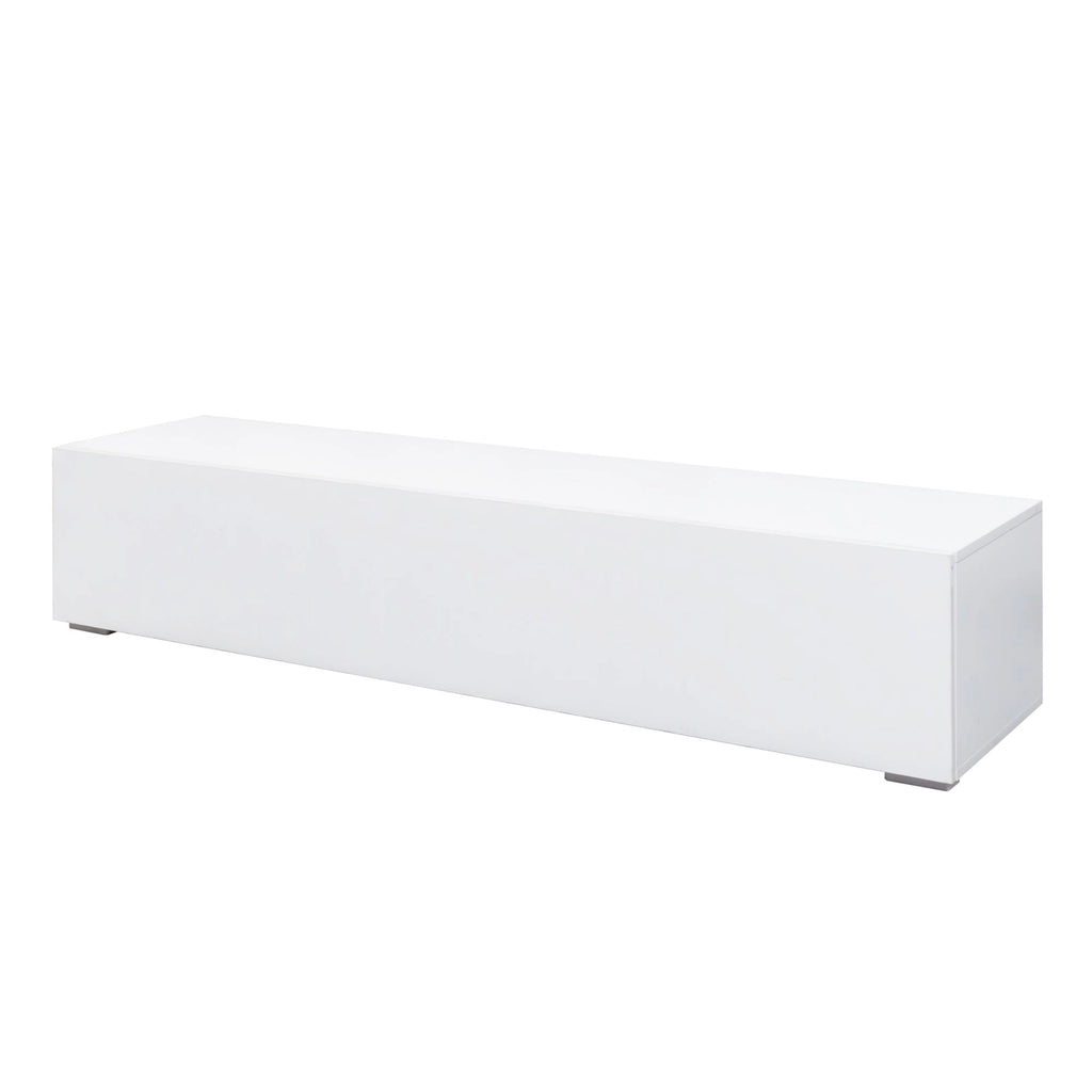 Modern Entertainment Center with Storage Media Console